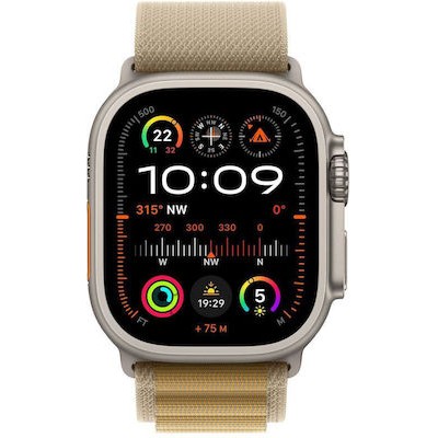 Apple Watch Ultra 2 LTE 49mm Alpine Loop Tan (Medium)